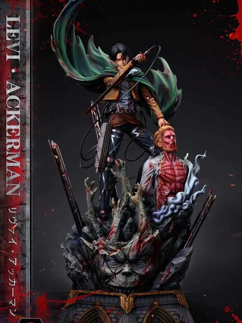 Levi Ackerman 2.0 - Attack On Titan - LC Studio resin statue lc Studio anime figure