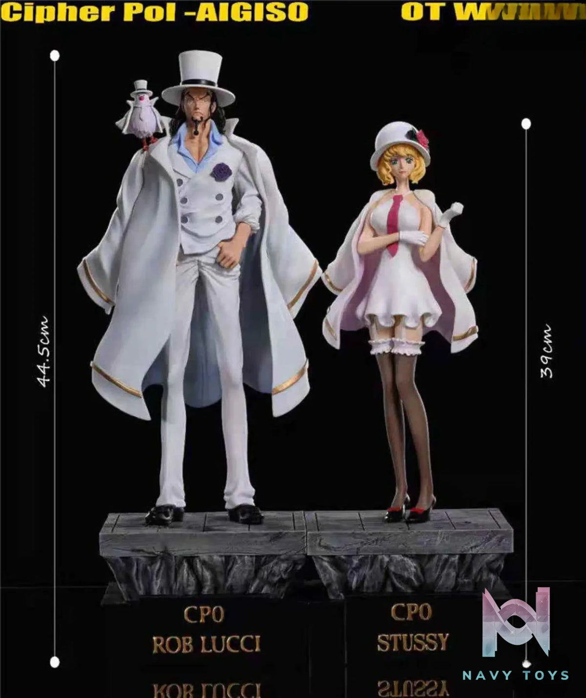 OT Works – One Piece CP0 Rob Lucci And Stussy