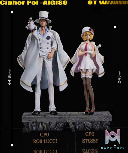 OT Works – One Piece CP0 Rob Lucci And Stussy