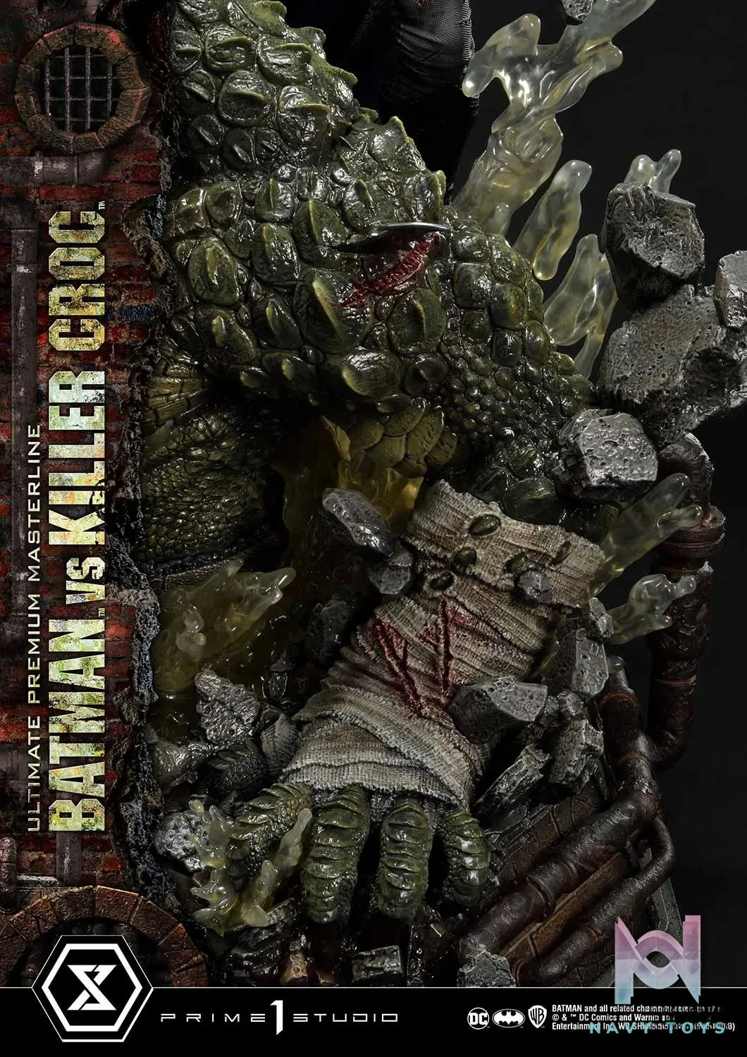 Prime 1 Studio – Ultimate Premium Masterline Batman (Comics) Batman Versus Killer Croc UPMDC-07 UPMDC-07DX UPMDC-07DXS (Licensed)