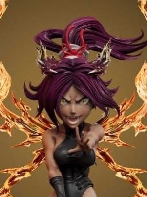 Shihouin Yoruichi - Bleach - YZ Studio resin statue yz studio anime figure