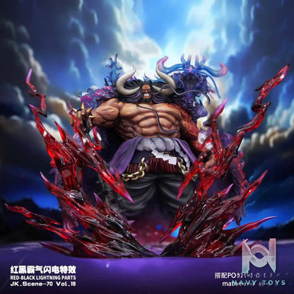 JacksDo Studio – One Piece Shanks Special Effect Accessories & Red and Black Domineering Lightning