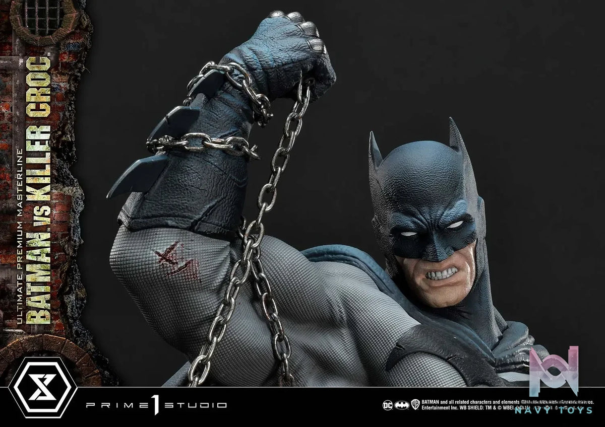Prime 1 Studio – Ultimate Premium Masterline Batman (Comics) Batman Versus Killer Croc UPMDC-07 UPMDC-07DX UPMDC-07DXS (Licensed)