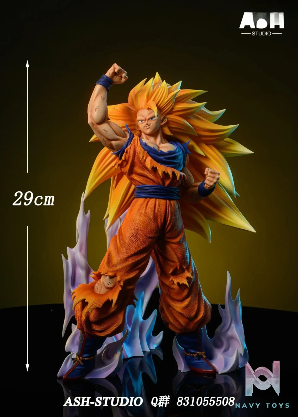 Ash Studio – Super Saiyan 3 Goku