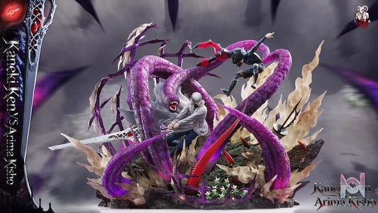 Kishou Arima vs Kaneki Ken resin statue Black Goat Studio anime figure