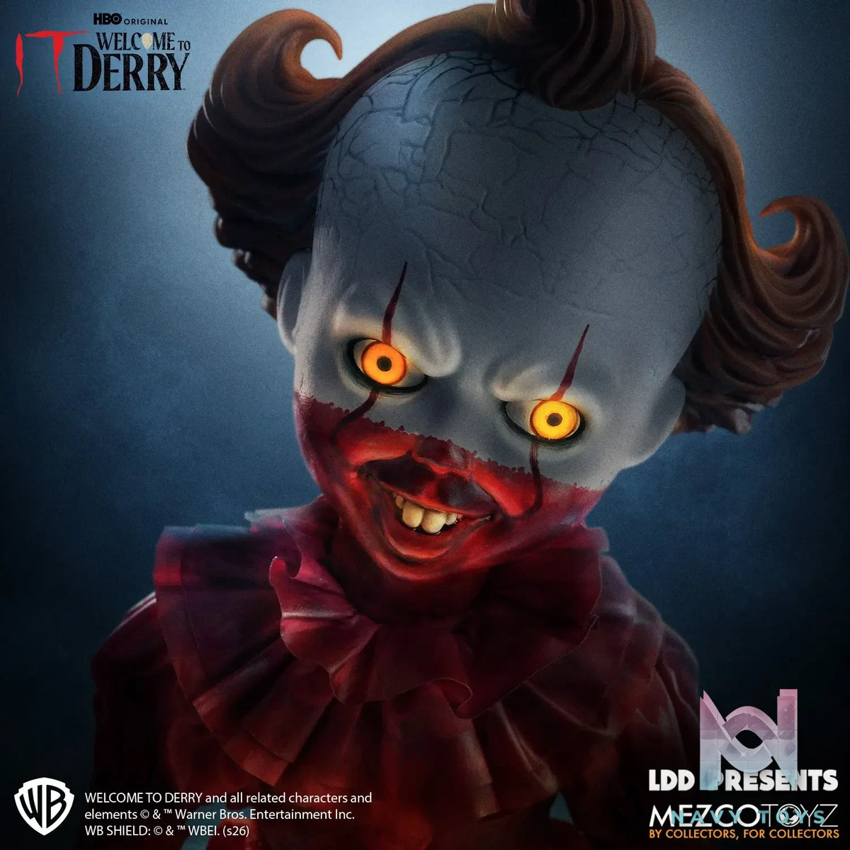 Mezco Studio – IT: Welcome to Derry – Pennywise Action Figure (Licensed)