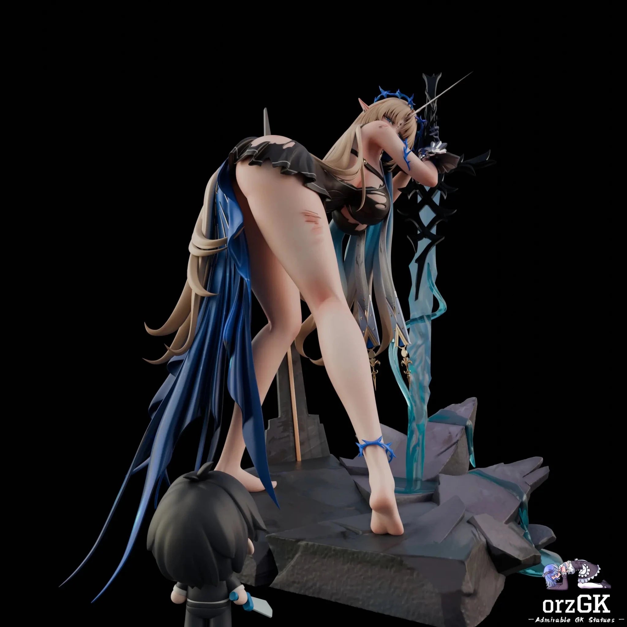 Mi Yin Studio - Wuthering Waves Fleurdelys resin statue Navy Toys anime figure