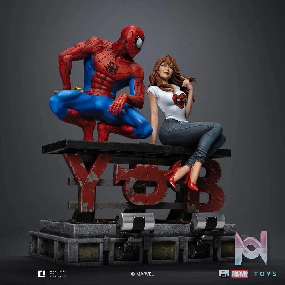 Iron Studio – the Spider-Man and MJ 1:6 Scale Diorama MARCAS119025-16 (Licensed)