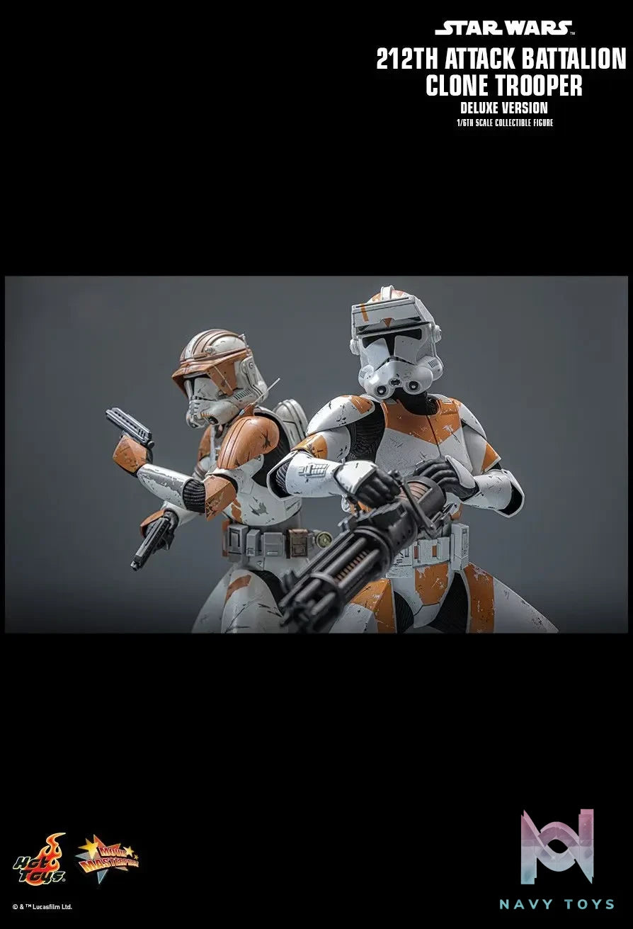 Hottoys – 1/6 Scale Star Wars 212th Attack Battalion Clone Trooper MMS851 MMS852 (Licensed)