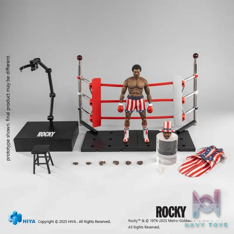 HIYA Toys – Apollo Creed 1/12 Scale Action Figure ESR0171 (Licensed)