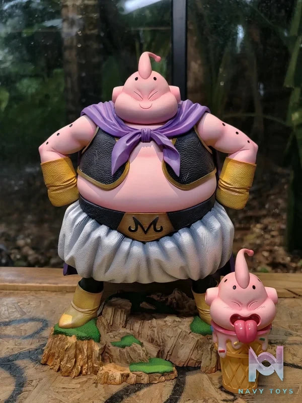 To youth Studio - Dragon Ball Fat Buu resin statue Navy Toys anime figure