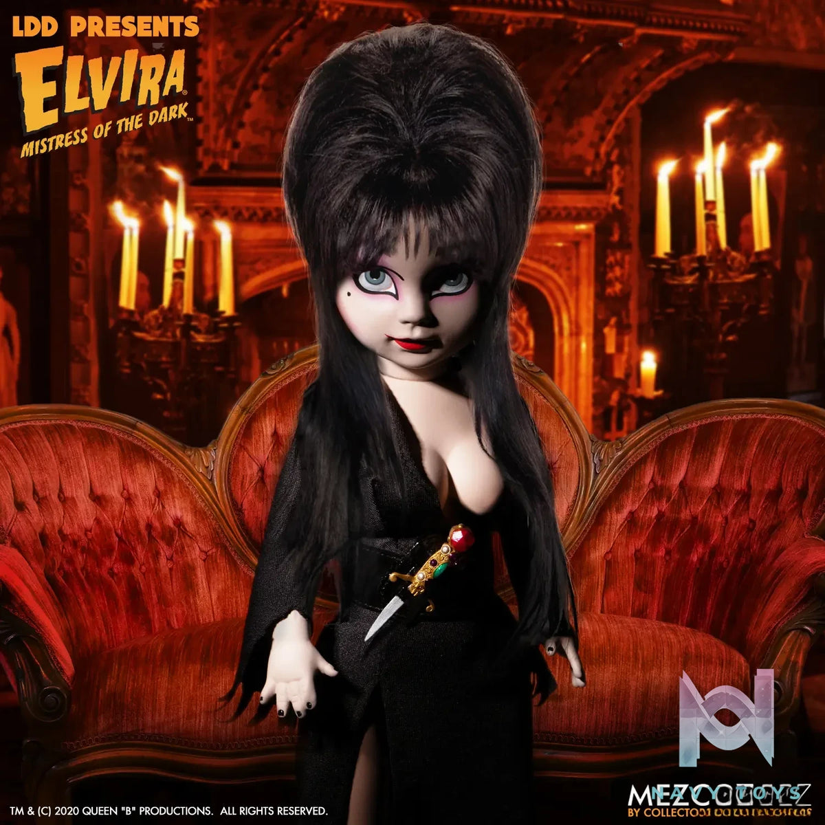 Mezco Studio – Elvira Mistress of the Dark (Licensed)