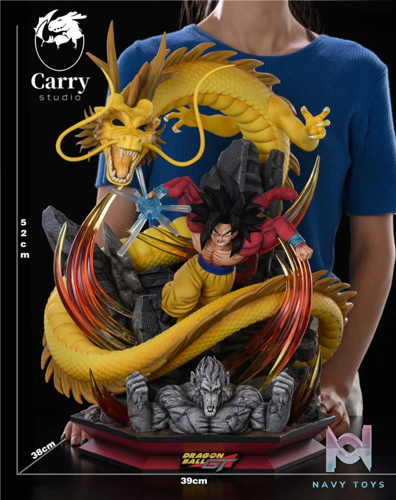 Carry Studio – Dragon Ball Super Saiyan 4 Goku
