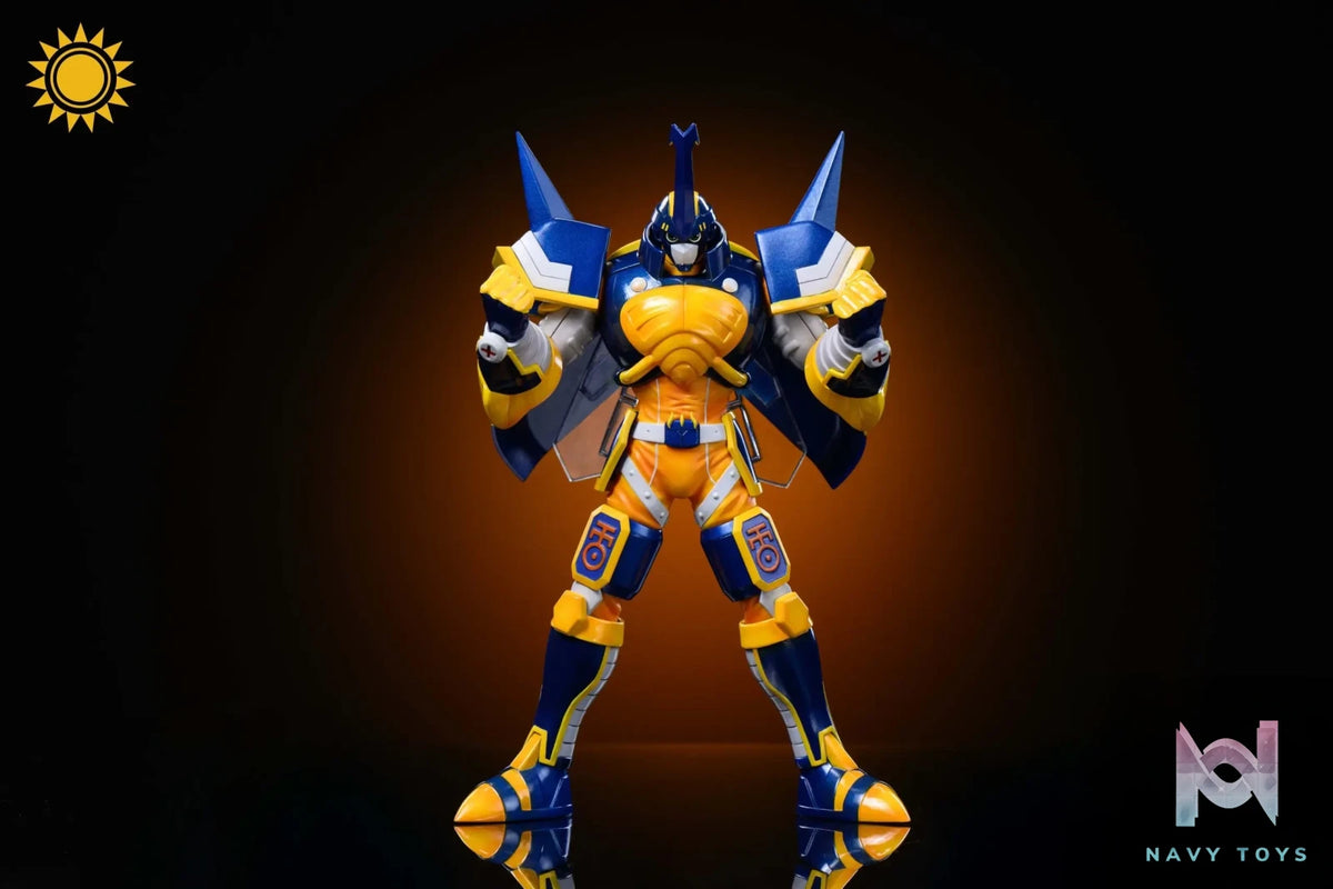 Sun Toys Studio – Agnimon X Wolfmon X Blitzmon X Fairymon X Chackmon Digimon
