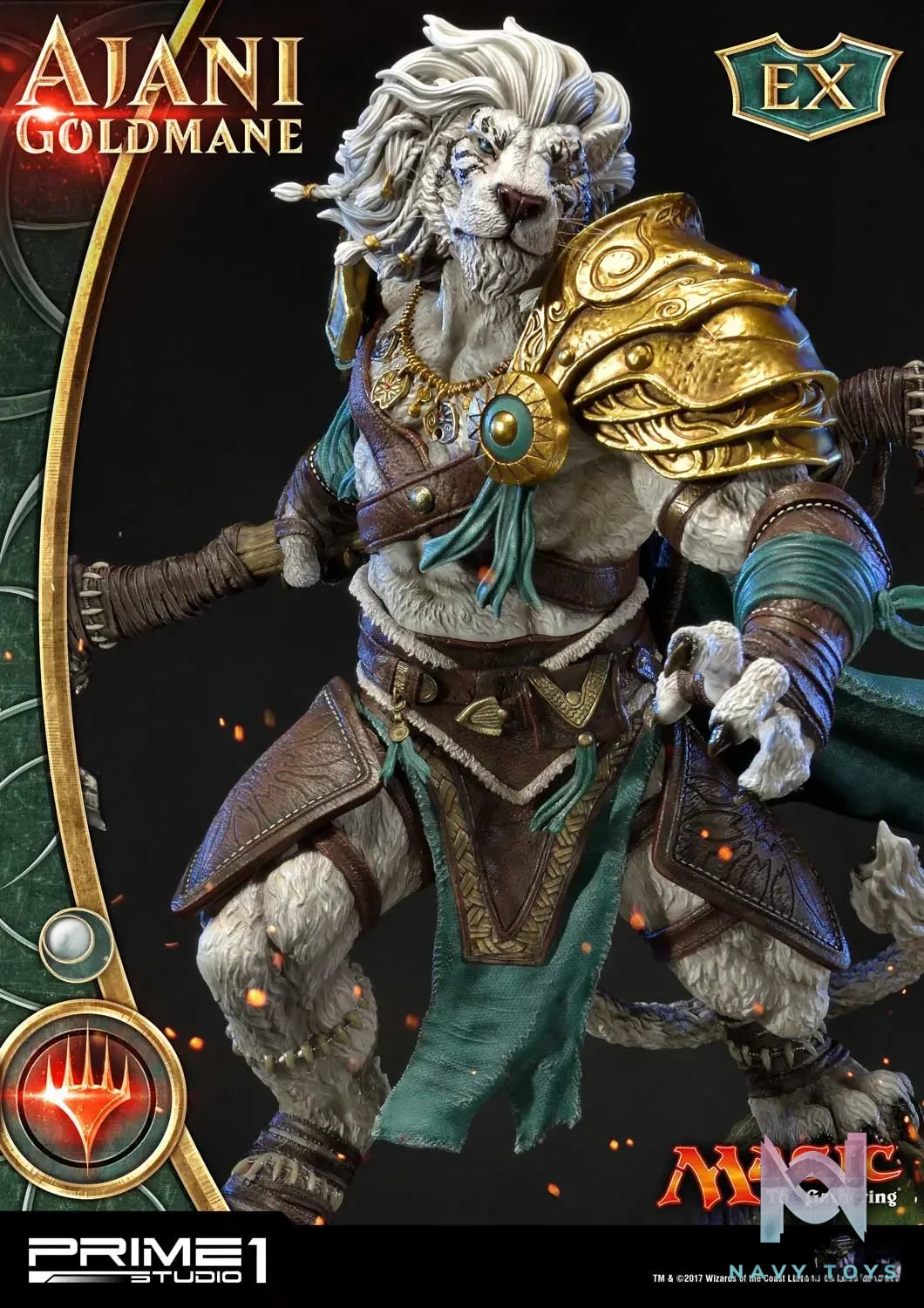 Prime 1 Studio – Premium Masterline Magic: The Gathering Ajani Goldmane PMMTG-02 PMMTG-02EX (Licensed)