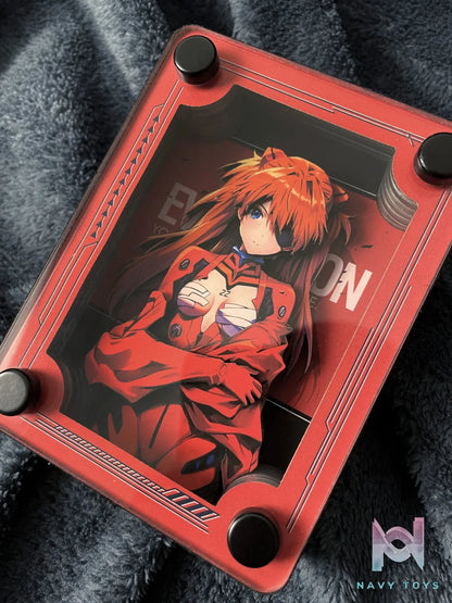 MengMengJiang Studio – Neon Genesis Evangelion Asuka 3D Card Brick