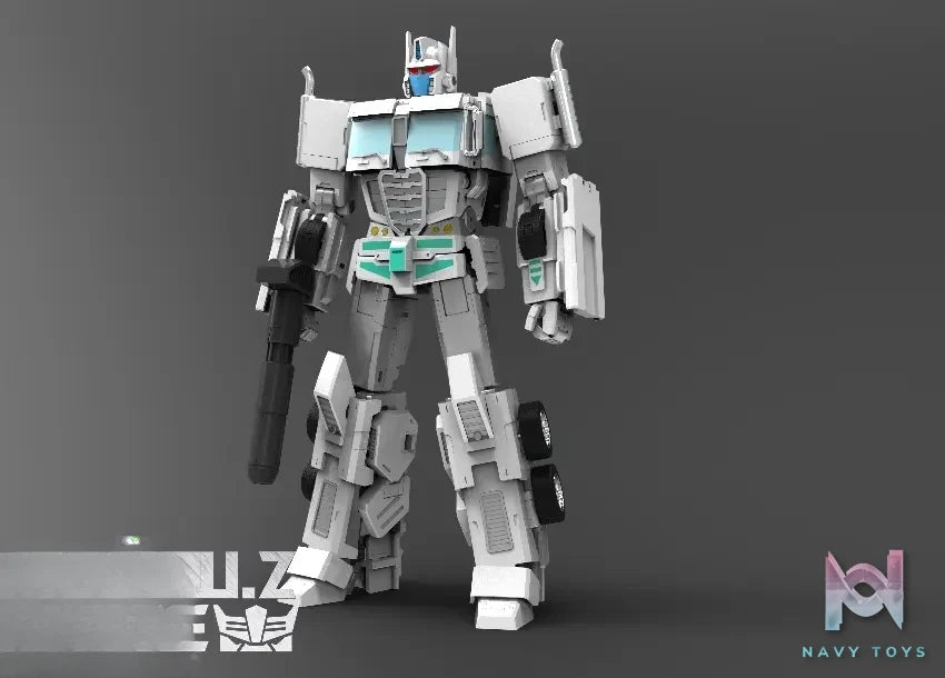 X-Transbots Studio – SND-08U Optimus Prime White Ultimate Version Transformers