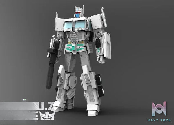 X-Transbots Studio – SND-08U Optimus Prime White Ultimate Version Transformers