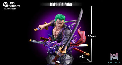 UNO Studio – One Piece 1/4 Roronoa Zoro Bust