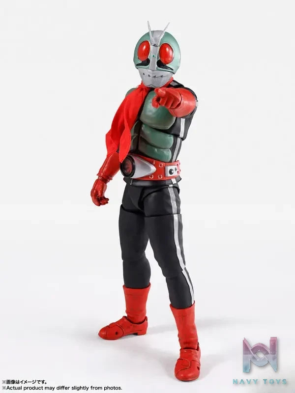 BANDAI SPIRITS – S.H.Figuarts (Shinkocchou Seihou) New Kamen Rider 2 Eikou no Showa Rider Edition “Kamen Rider” (Licensed)