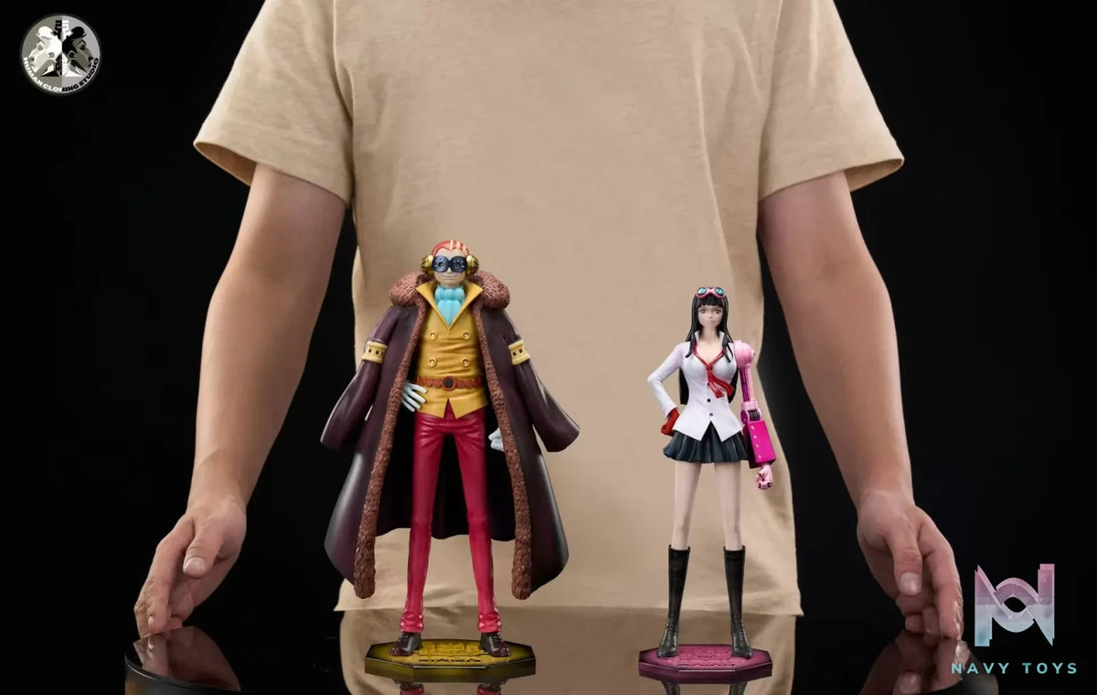 Clone Studio - One Piece Revolutionary Army 4th Edition Jiron & Ahiru resin statue Navy Toys anime figure