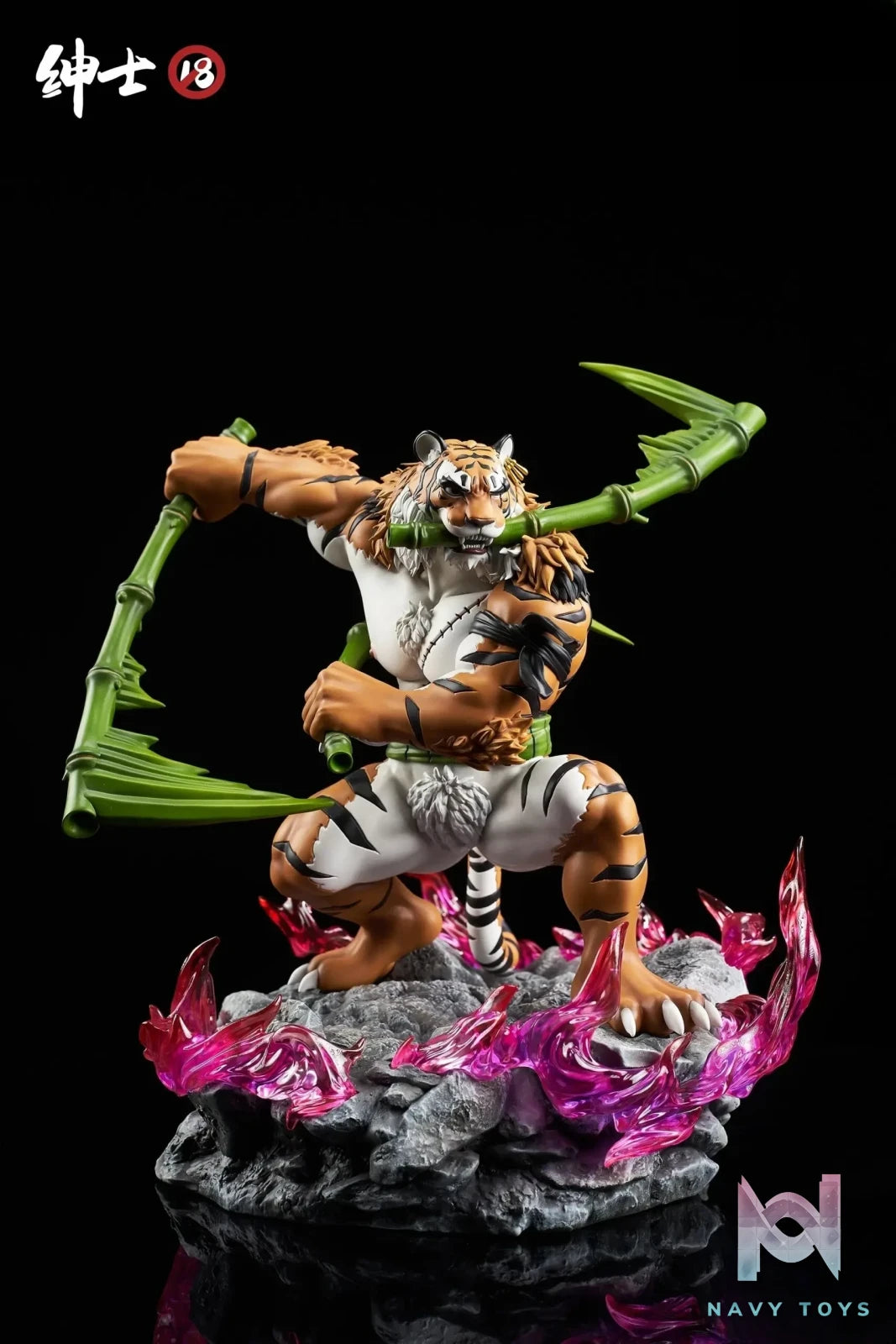 Gentleman 18 Studio – One Piece zoro tiger hunting
