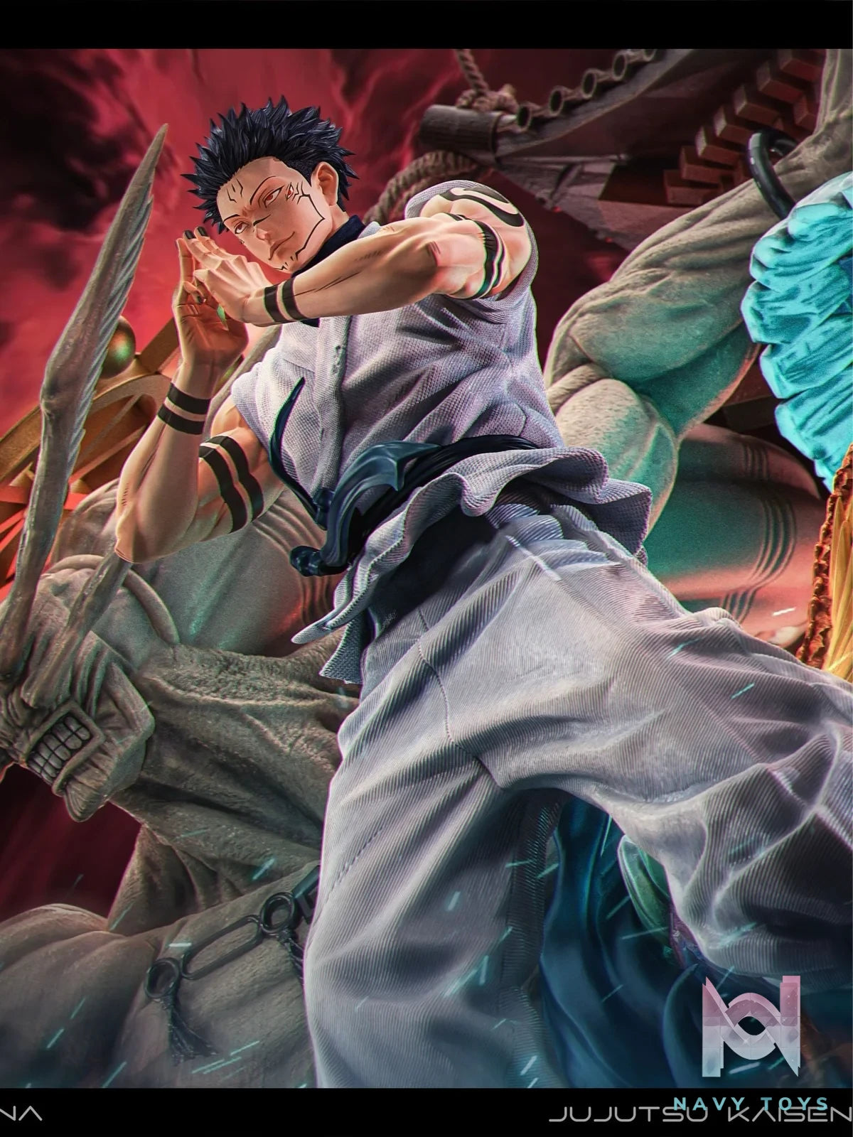 Sukuna - Jujutsu Kaisen - ZanyJoke Studio & Temple Studio resin statue ZanyJoke Studio & Temple Studio anime figure