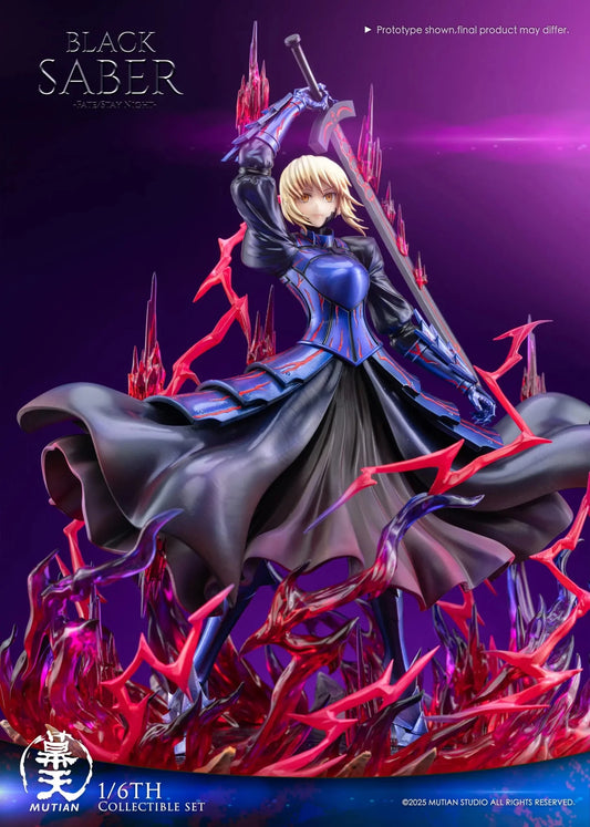 Mu Tian Studio - Fate/stay night Heaven's Feel Saber Alter resin statue Navy Toys anime figure