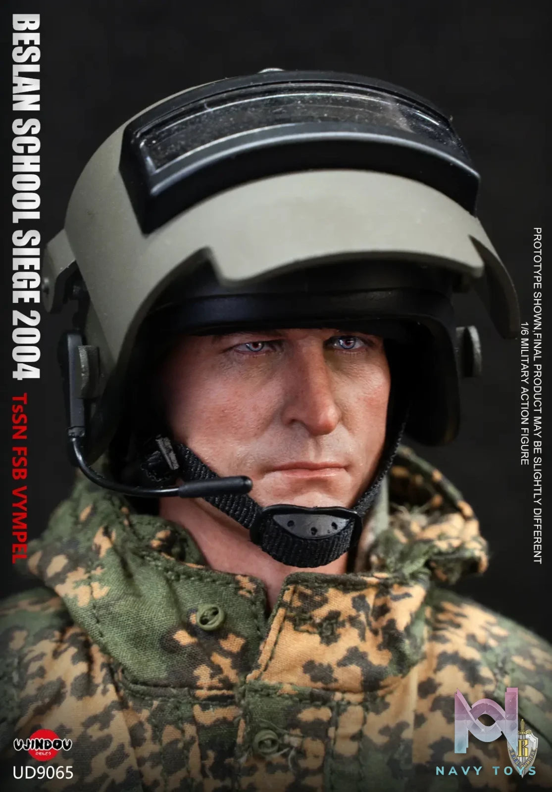 UJINDOU – 1/6 FSB VYMPEL – BESLAN SCHOOL SIEGE 2004 Action Figure UD9065 (Licensed)