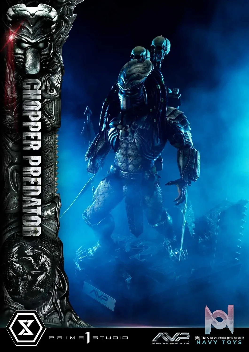 Prime 1 Studio Museum Masterline Alien vs. Predator Chopper Predator MMPR-06
