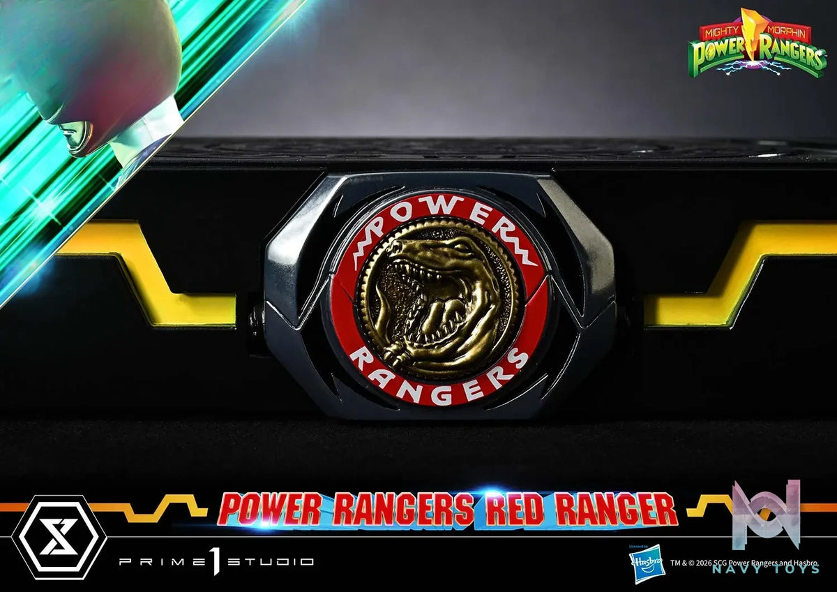 Prime 1 Studio – Premium Masterline Mighty Morphin Power Rangers Power Rangers Red Ranger PMPWR-02 (Licensed)