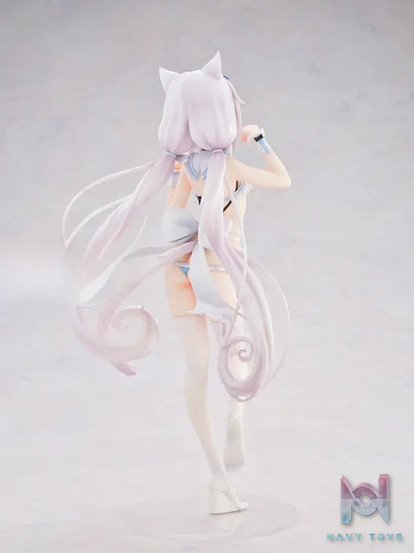 Orchid Seed – Nekopara Vanilla X Chocola Micro Bikini Maid 1/5.5 Complete Figure (Licensed)