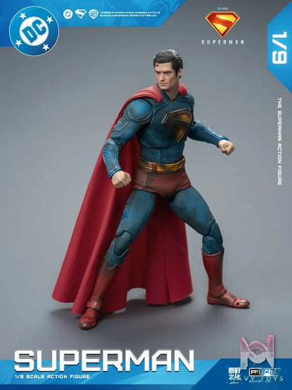 Fondjoy – Battle-Damaged New Superman 1/9 Articulated Figure (Licensed)
