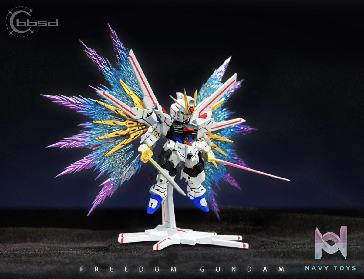 BBSD Studio – Mobile Suit Gundam trike Freedom Painted Finished Product Version
