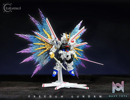BBSD Studio – Mobile Suit Gundam trike Freedom Painted Finished Product Version