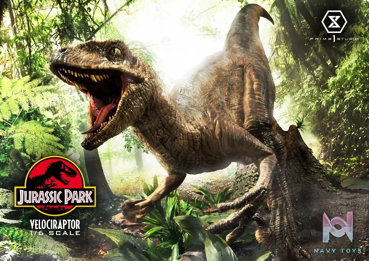 Prime 1 Studio – Legacy Museum Collection Jurassic Park (Film) Velociraptor Attack 1/6 scale LMCJP-04(Licensed)