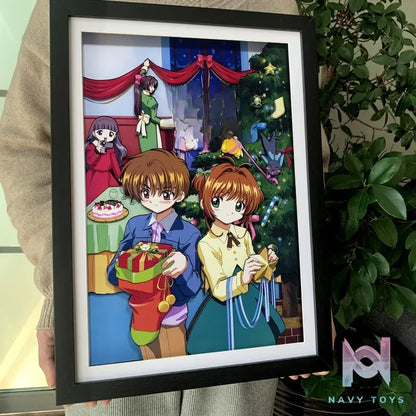 KALA HOME Studio – Cardcaptor Sakura Multiple Characters #02 3D Decorative Painting Cardcaptor Sakura
