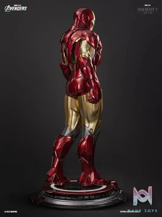 QUEEN Studio - Marvel Iron Man Mark VI 1/1 Statue (Licensed) resin statue Navy Toys anime figure