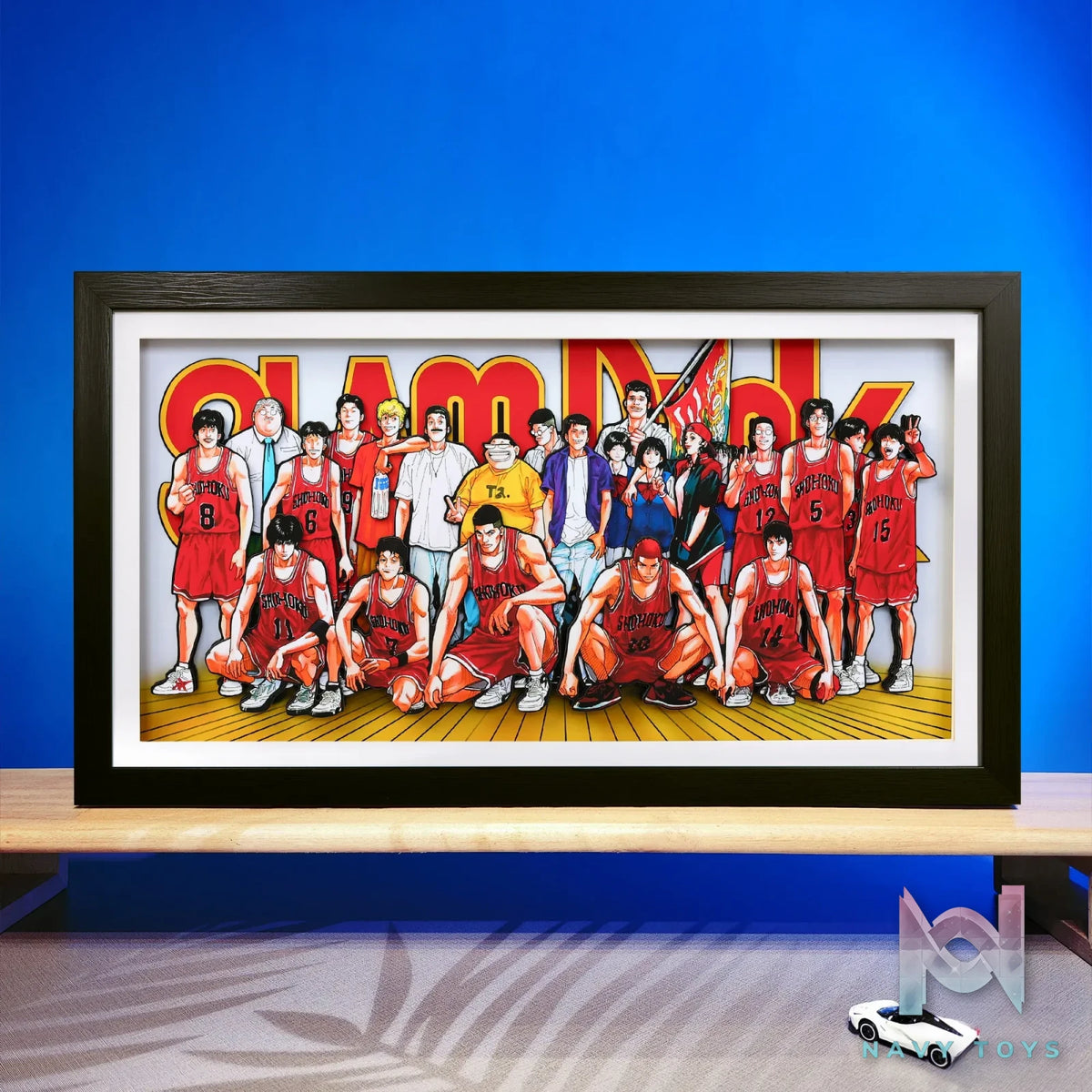 Yu Zhi Jiang Studio – Slam Dunk Multiple Characters Series #10 3D Decorative Painting Slam Dunk