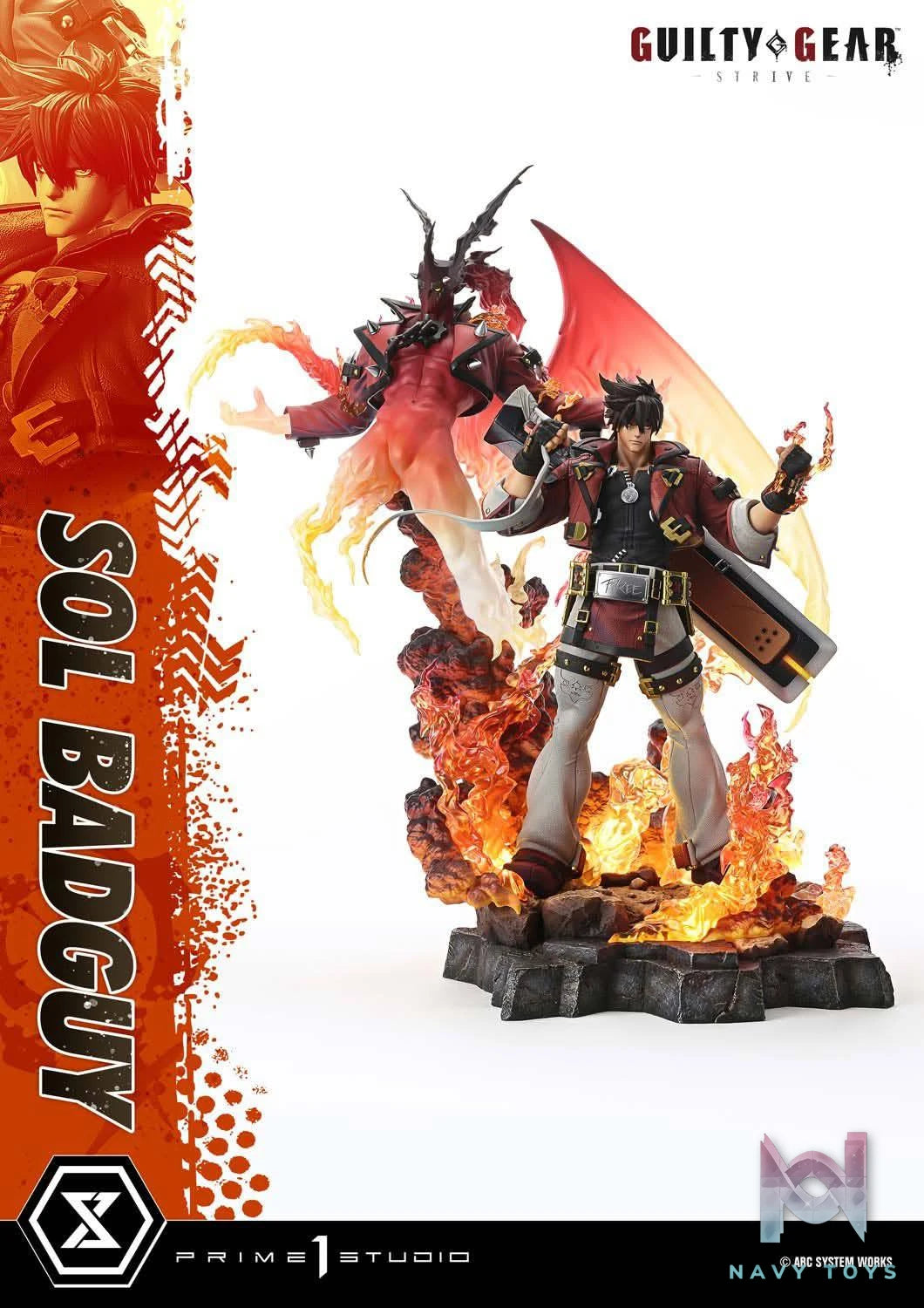 Sol Badguy resin statue prime 1 studio anime figure