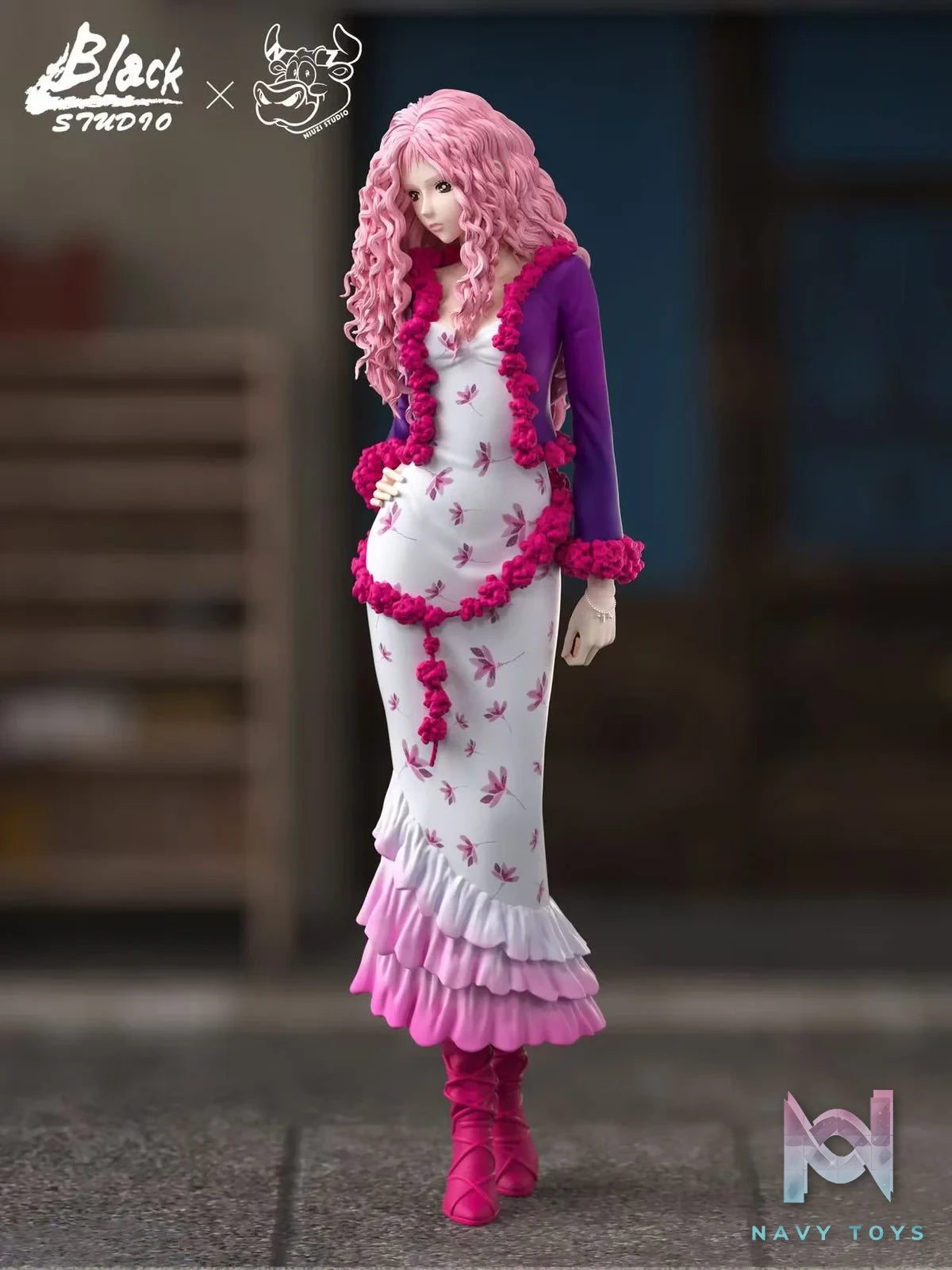 Layla Serizawa resin statue NIUZI Studio X BLACK Studio anime figure