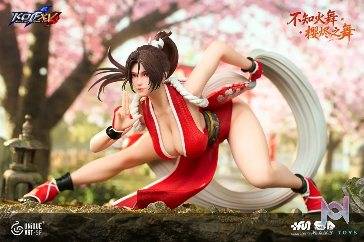 UNIQUE Art Studio – SNK Mai Shiranui Cherry Blossom Ember Dance 1/6 Scale Figure (Licensed)