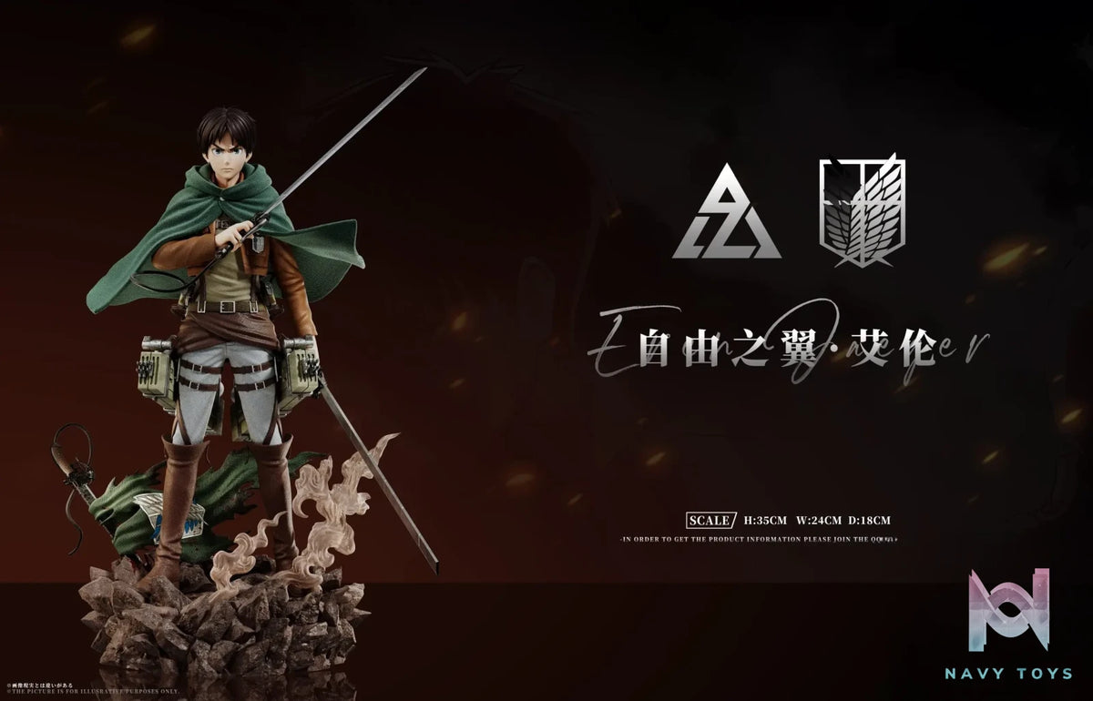 AZ Studio – Wings of Freedom Eren Jaeger Attack on Titan