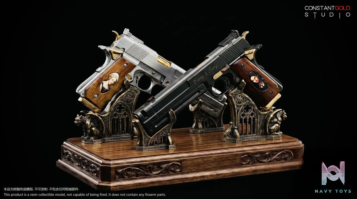 Constant Gold Studio – Ebony X Ivory Collector’s Edition Resin Model Devil May Cry