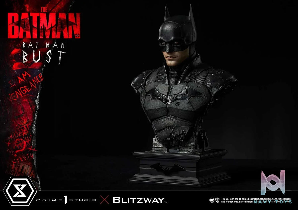 Prime 1 Studio – Premium Bust The Batman (Film) The Batman PBDC-09 PBDC-10 (Licensed)