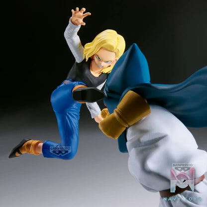 BANPRESTO – Dragon Ball Z Match MAKERS: Android 18 vs. Mr. Satan (vs. Mighty Mask) (Licensed)