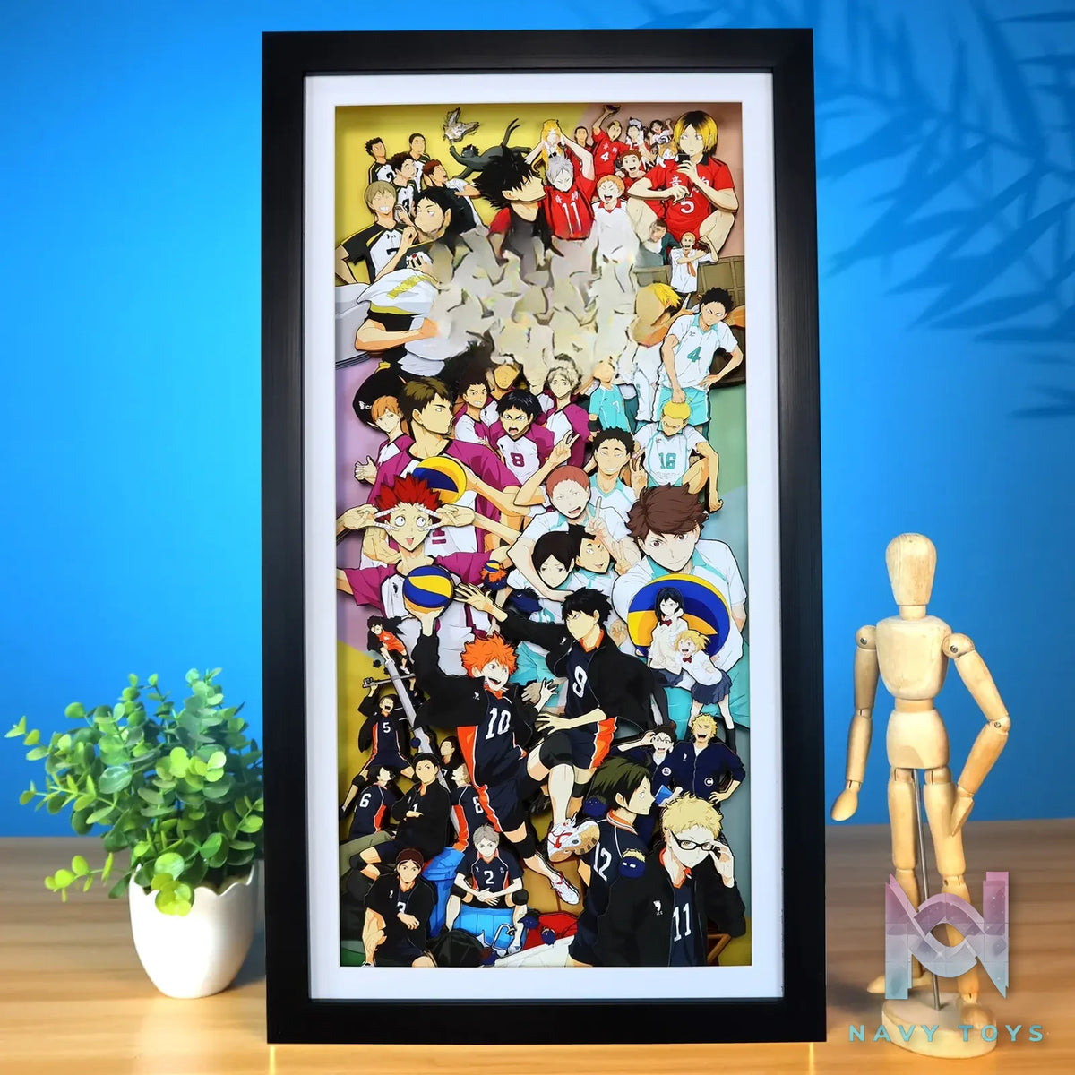 KALA HOME Studio – Haikyu!! Multiple Characters #10 3D Decorative Painting Haikyu!!