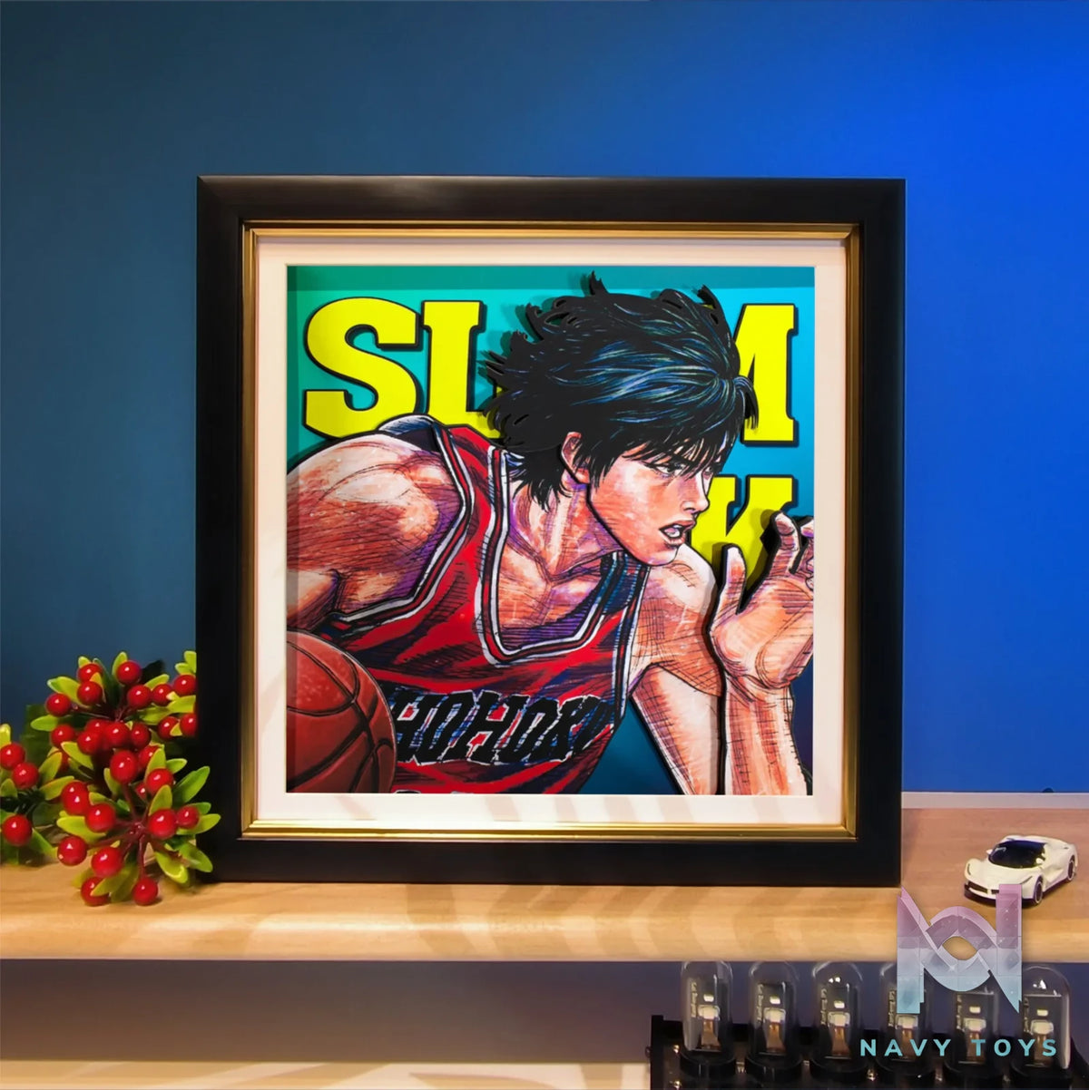 Yu Zhi Jiang Studio – Kaede Rukawa Series #2 3D Decorative Painting Slam Dunk