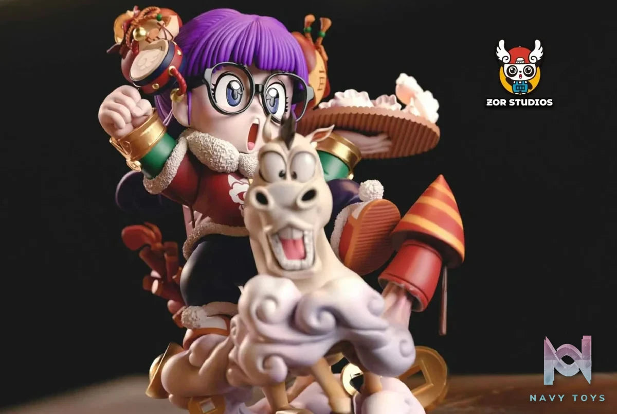 Arale New Year resin statue ZOR Studio anime figure