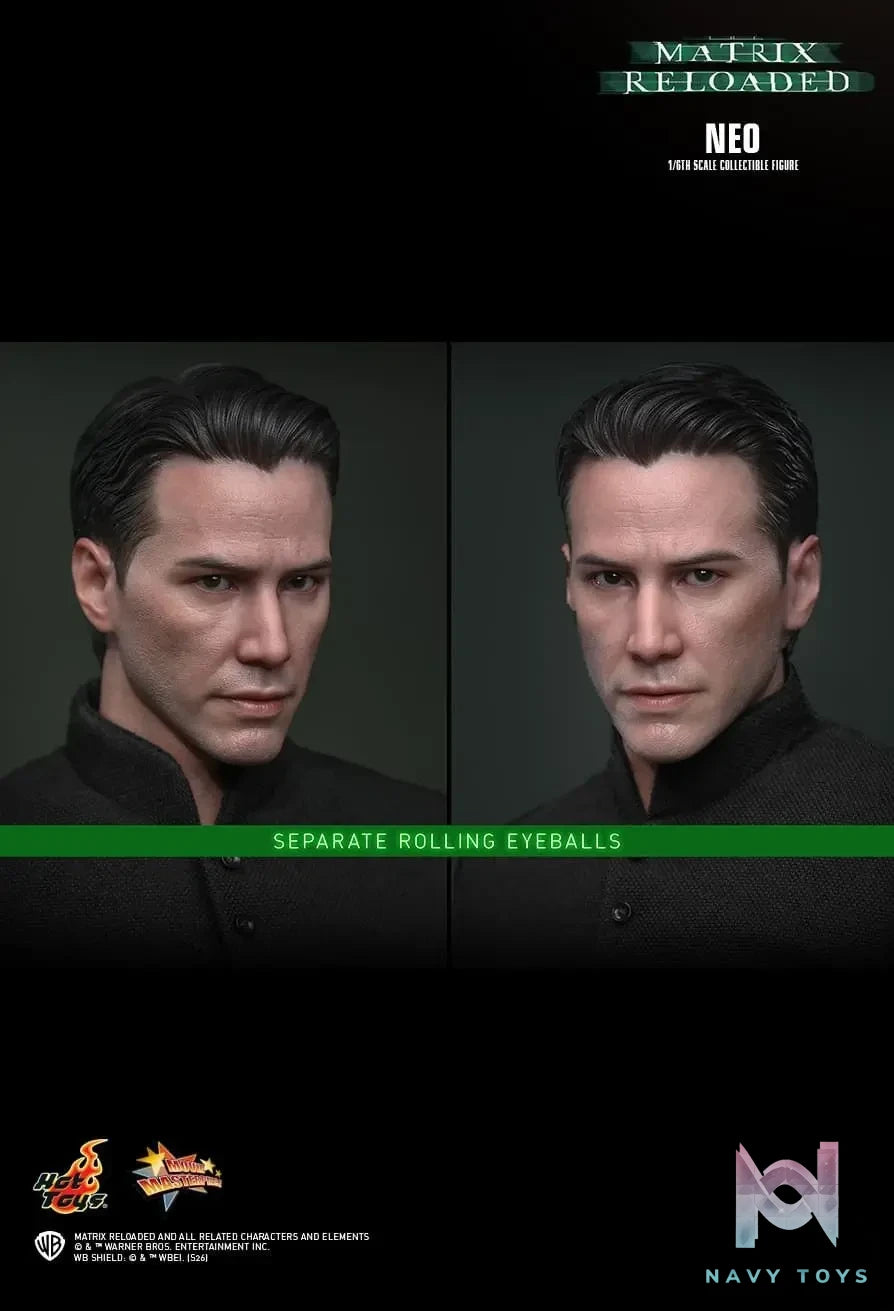 Hottoys – The Matrix Reloaded Neo 1/6th scale Collectible Figure MMS868 (Licensed)